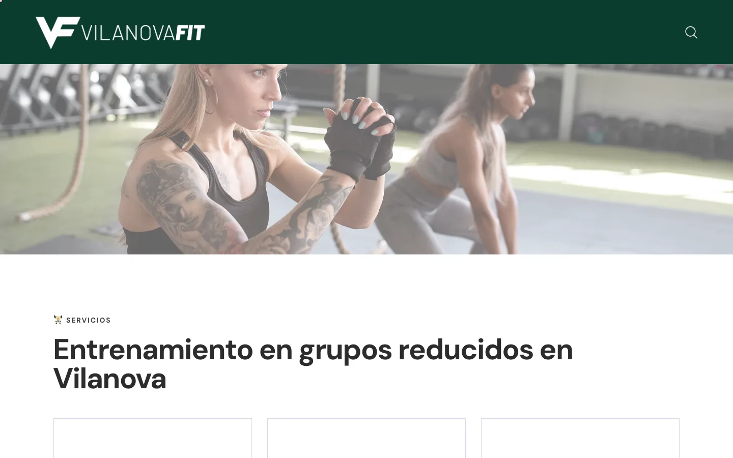 Sito Vilanova Fit, centro sportivo